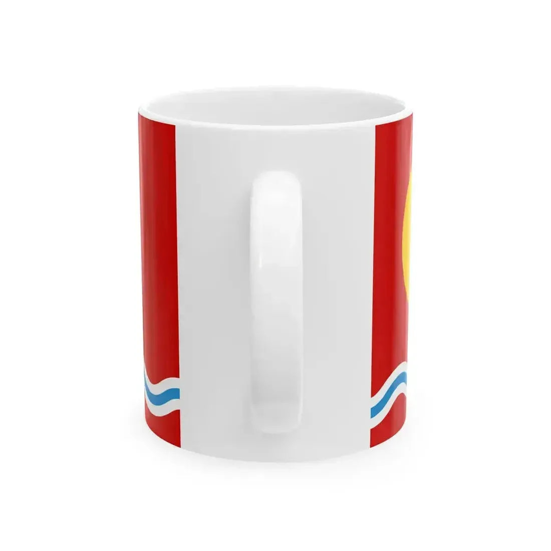 Flag of Batken (Kyrgyzstan) White Coffee Mug - Go Mug Yourself
