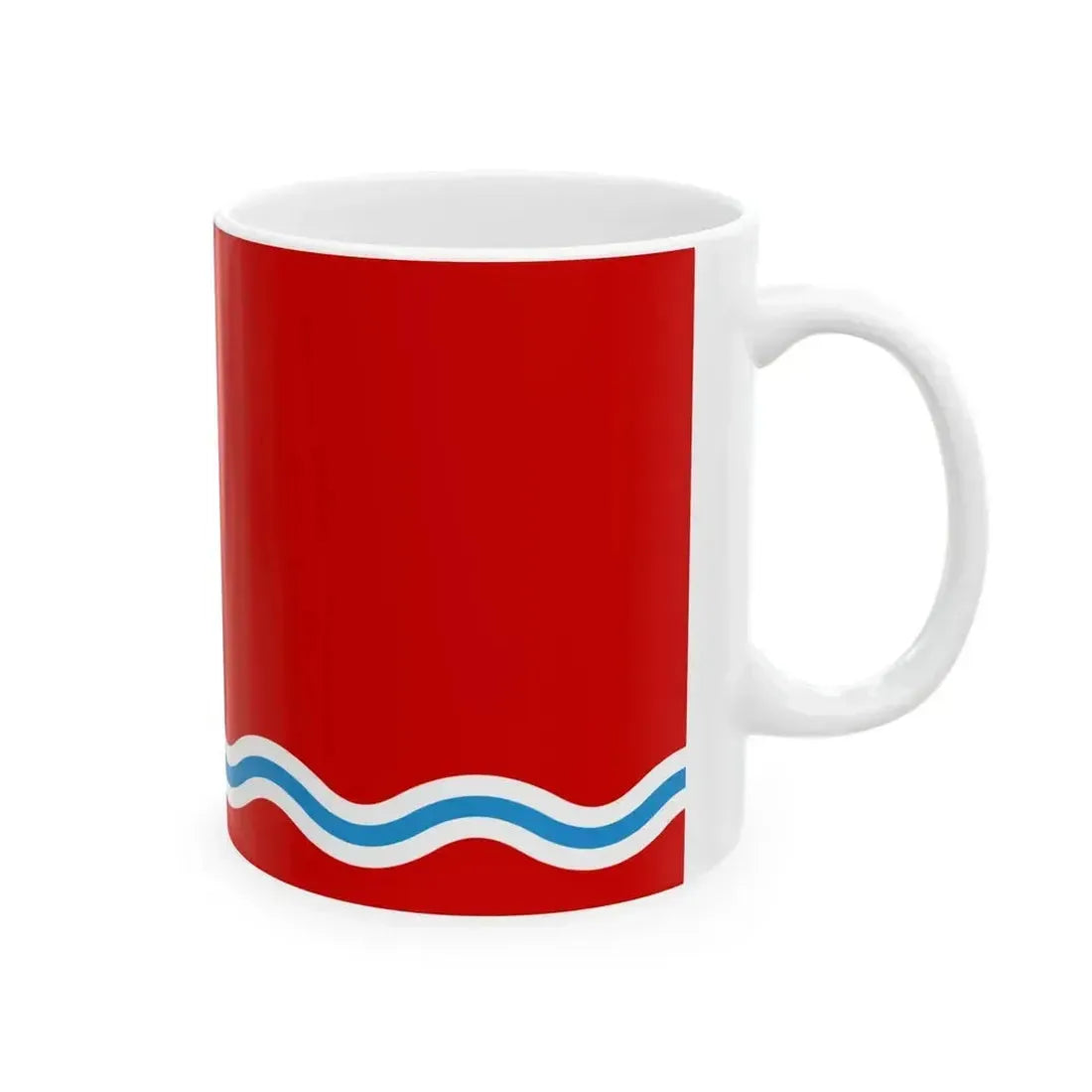 Flag of Batken (Kyrgyzstan) White Coffee Mug - Go Mug Yourself