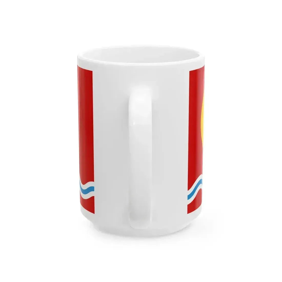 Flag of Batken (Kyrgyzstan) White Coffee Mug - Go Mug Yourself