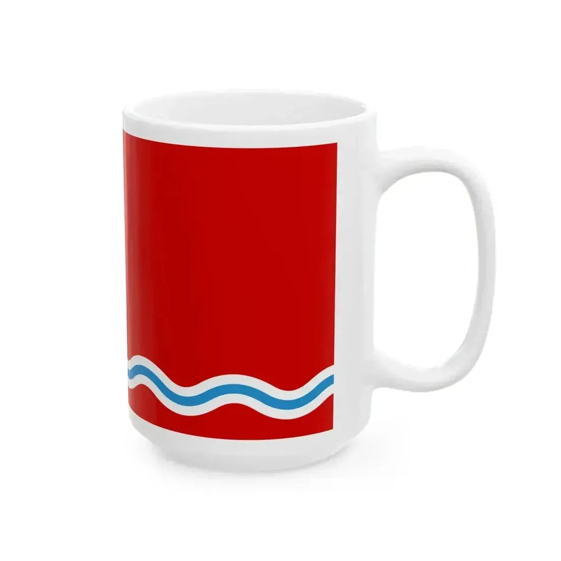 Flag of Batken (Kyrgyzstan) White Coffee Mug - Go Mug Yourself