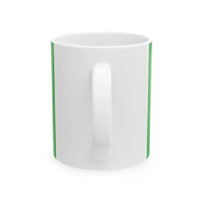 Flag of Baton Rouge Louisiana 1968-1995 (United States) White Coffee Mug - Go Mug Yourself