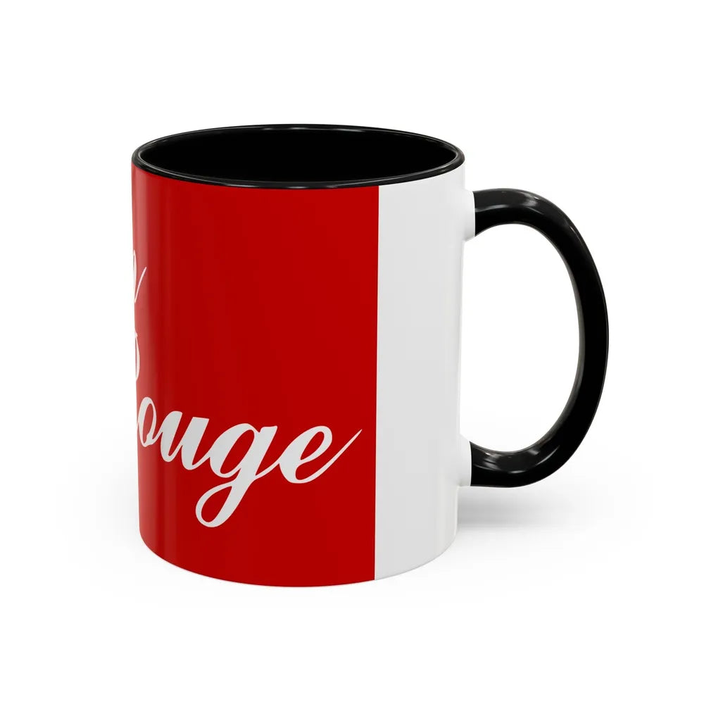 Flag of Baton Rouge, Louisiana - Accent Coffee Mug 11oz-Go Mug Yourself