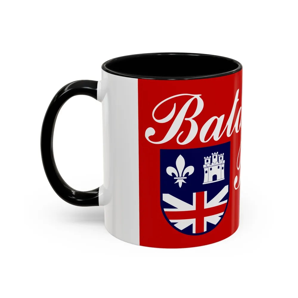 Flag of Baton Rouge, Louisiana - Accent Coffee Mug 11oz-Go Mug Yourself