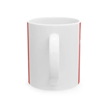 Flag of Baton Rouge Louisiana (United States) White Coffee Mug - Go Mug Yourself