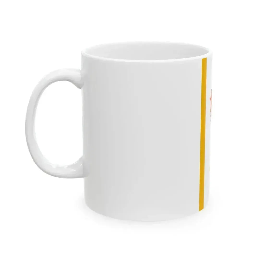 Flag of Battonya vertical (Hungary) White Coffee Mug - Go Mug Yourself
