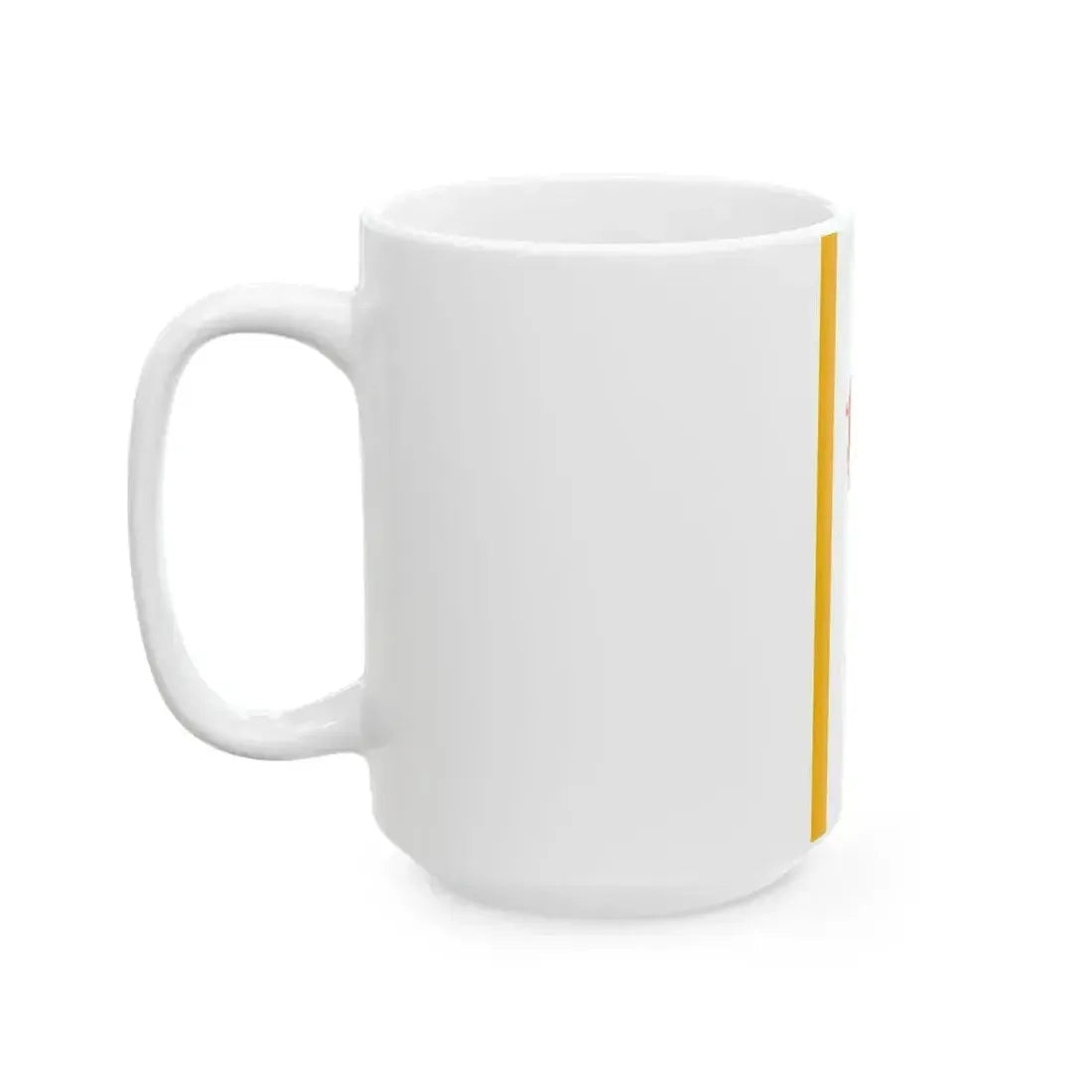 Flag of Battonya vertical (Hungary) White Coffee Mug - Go Mug Yourself