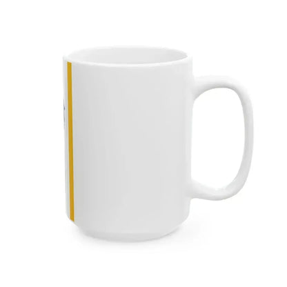 Flag of Battonya vertical (Hungary) White Coffee Mug - Go Mug Yourself