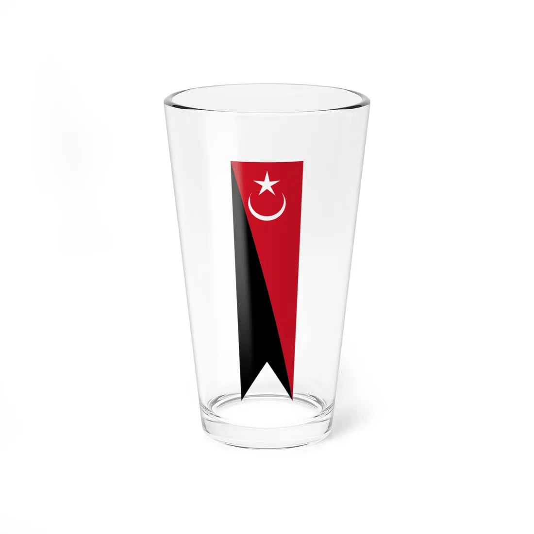 Flag of Batu Pahat Johor vertical (Malaysia) Pint Glass 16oz 16oz - Go Mug Yourself