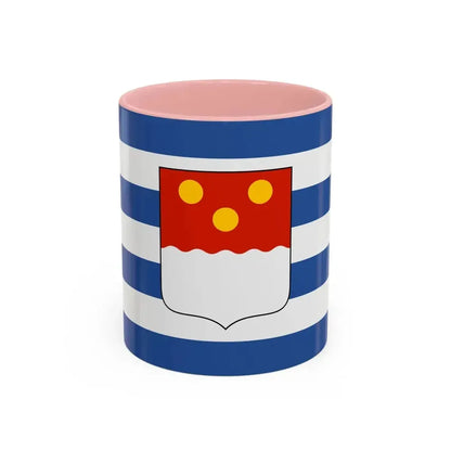 Flag of Batumi Georgia - Accent Coffee Mug 11oz Pink - Go Mug Yourself