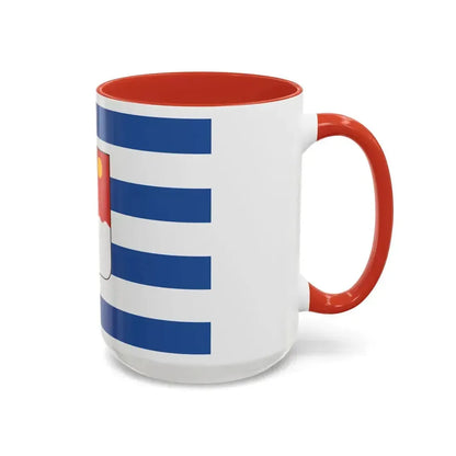 Flag of Batumi Georgia - Accent Coffee Mug - Go Mug Yourself