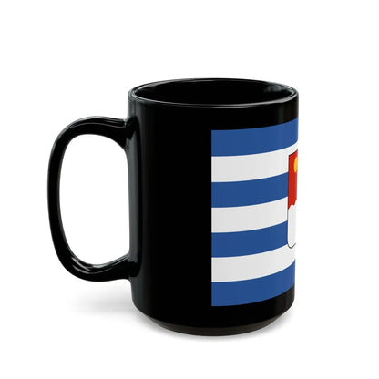 Flag of Batumi Georgia - Black Coffee Mug-Go Mug Yourself