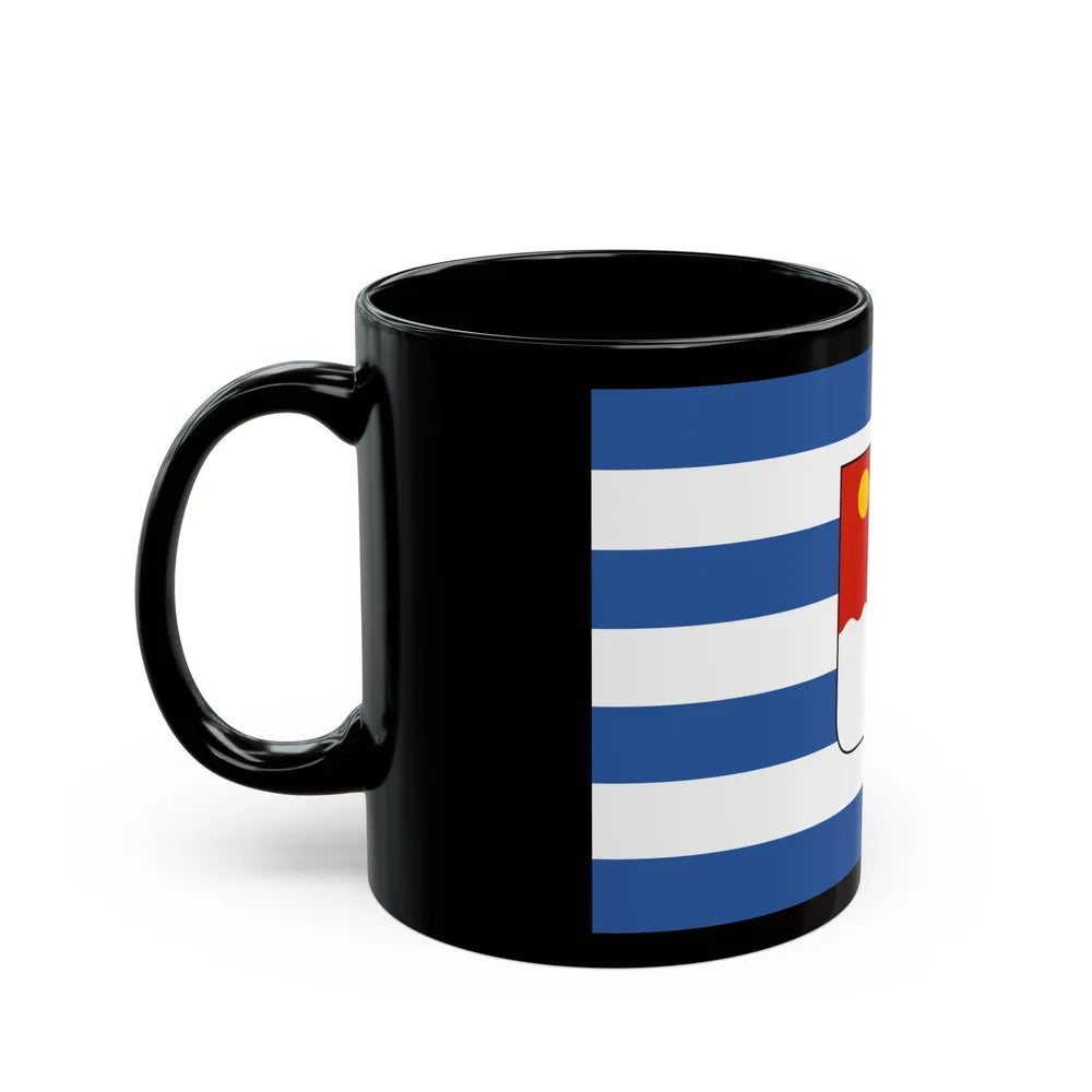 Flag of Batumi Georgia - Black Coffee Mug-Go Mug Yourself