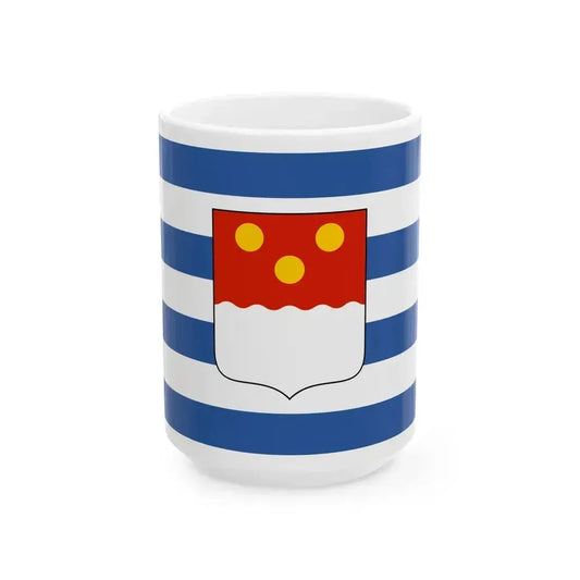 Flag of Batumi Georgia - White Coffee Mug 15oz - Go Mug Yourself