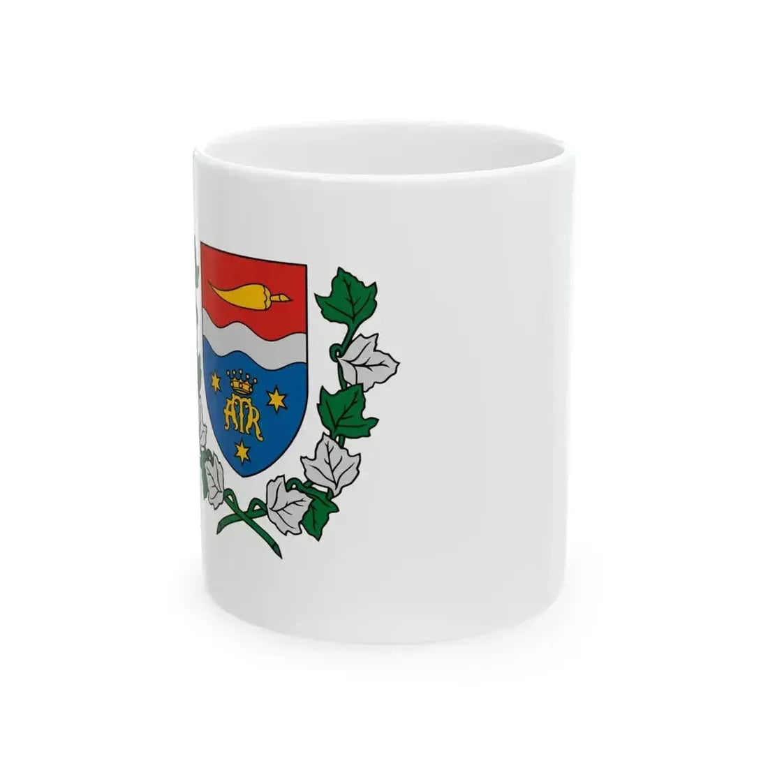 Flag of Batya (Hungary) White Coffee Mug 11oz - Go Mug Yourself