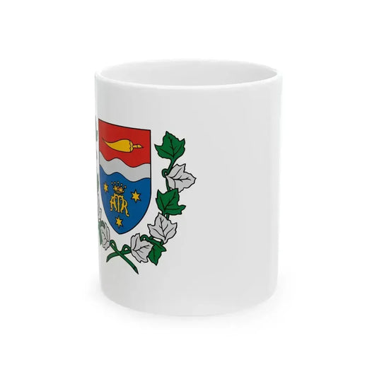 Flag of Batya (Hungary) White Coffee Mug 11oz - Go Mug Yourself