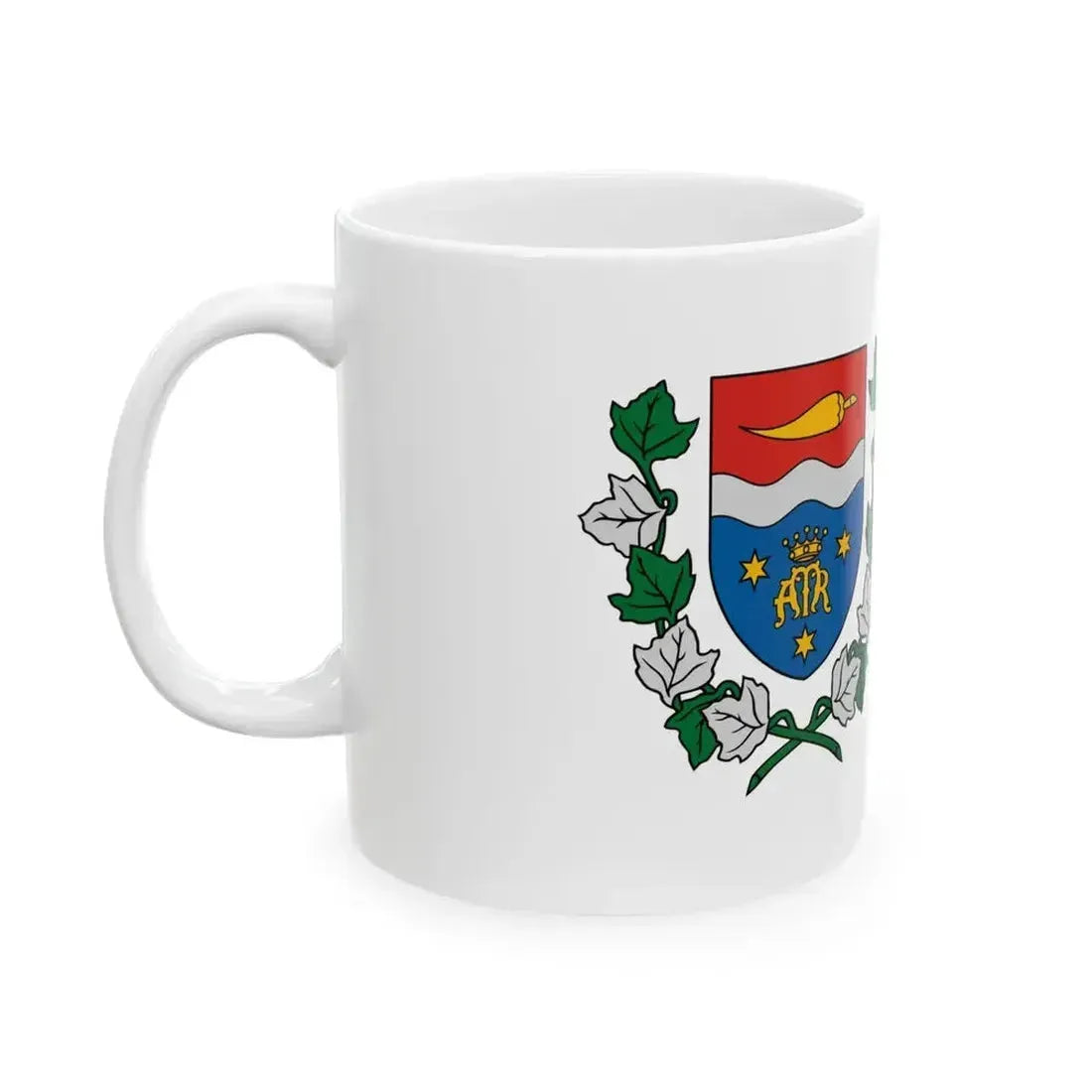 Flag of Batya (Hungary) White Coffee Mug - Go Mug Yourself