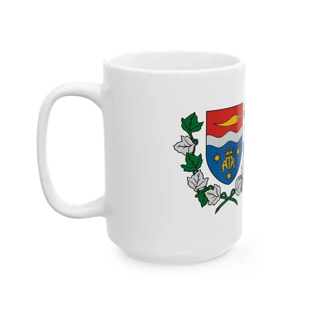 Flag of Batya (Hungary) White Coffee Mug - Go Mug Yourself