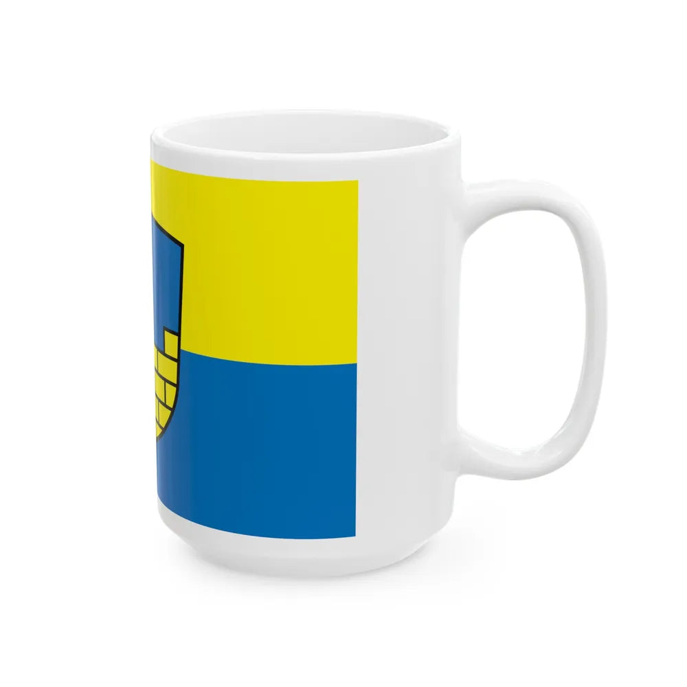 Flag of Bautzen Germany - White Coffee Mug-Go Mug Yourself