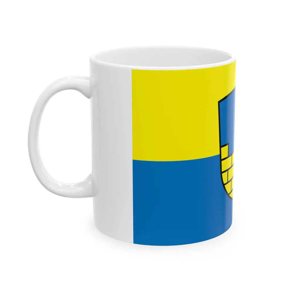 Flag of Bautzen Germany - White Coffee Mug-Go Mug Yourself