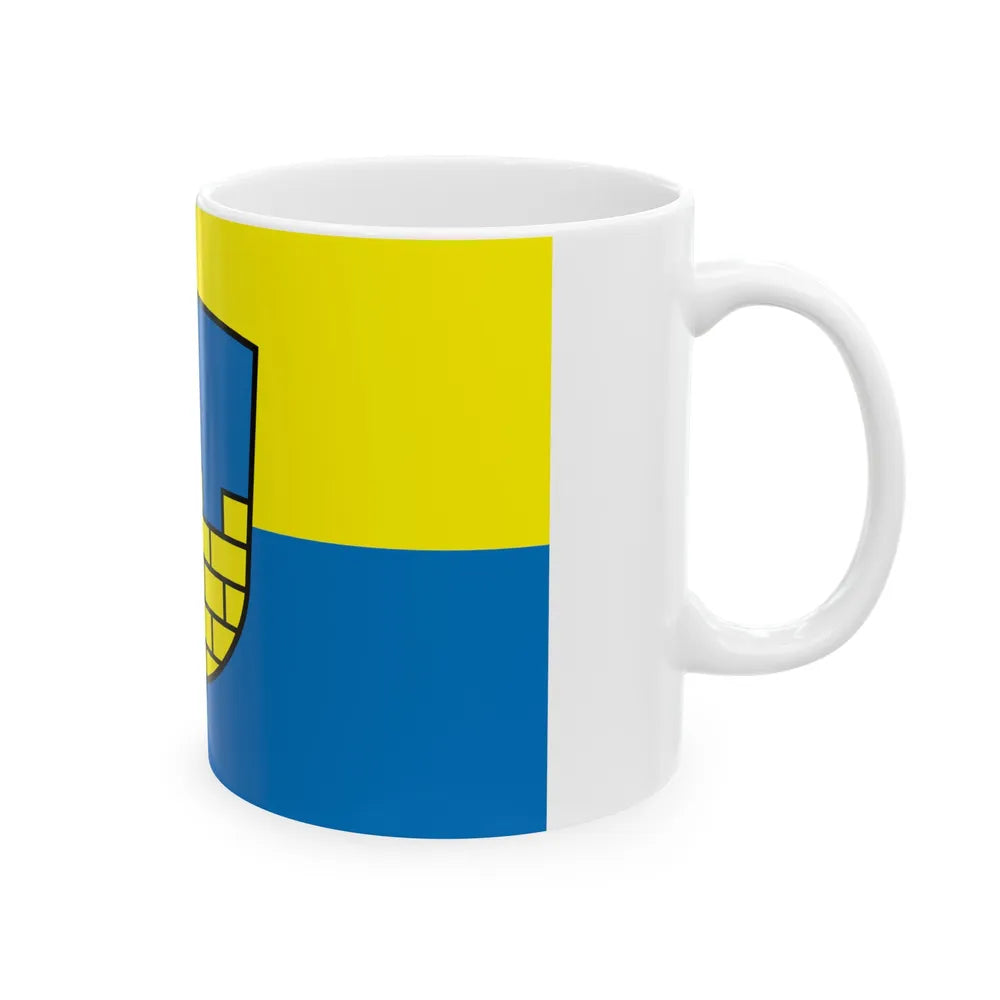 Flag of Bautzen Germany - White Coffee Mug-Go Mug Yourself