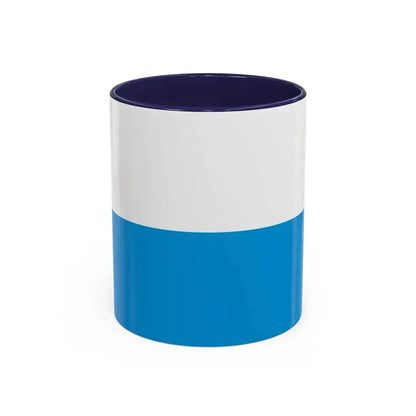 Flag of Bavaria bicolour variant Germany - Accent Coffee Mug 11oz Navy - Go Mug Yourself