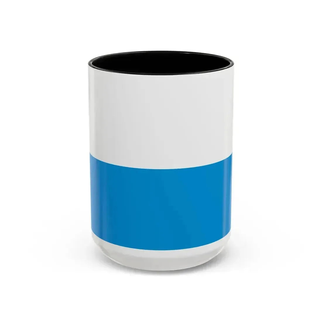 Flag of Bavaria bicolour variant Germany - Accent Coffee Mug 15oz Black - Go Mug Yourself