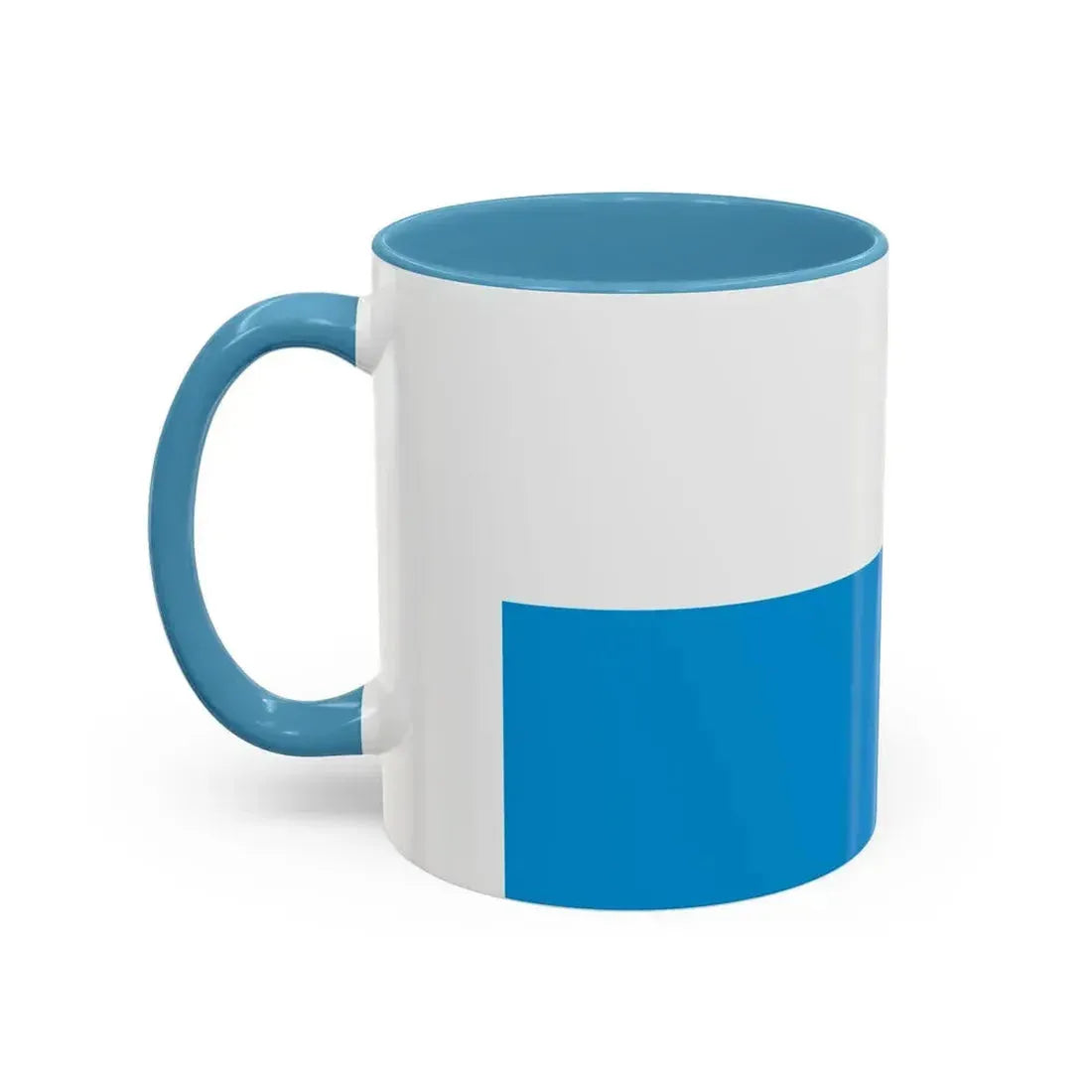 Flag of Bavaria bicolour variant Germany - Accent Coffee Mug - Go Mug Yourself