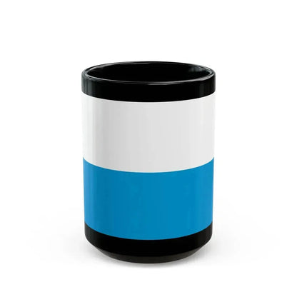 Flag of Bavaria bicolour variant Germany - Black Coffee Mug 15oz - Go Mug Yourself