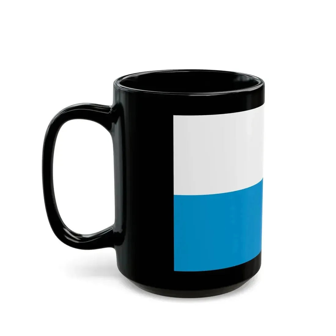Flag of Bavaria bicolour variant Germany - Black Coffee Mug - Go Mug Yourself