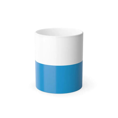Flag of Bavaria bicolour variant Germany - Color Changing Coffee Mug 11oz - Go Mug Yourself