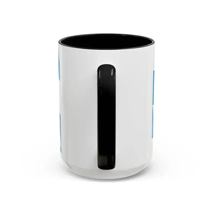 Flag of Bavaria lozengy variant Germany - Accent Coffee Mug - Go Mug Yourself