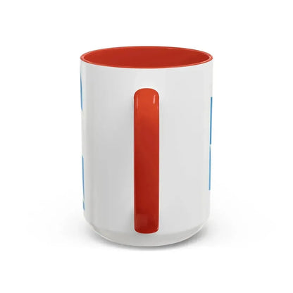 Flag of Bavaria lozengy variant Germany - Accent Coffee Mug - Go Mug Yourself