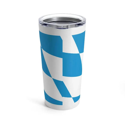 Flag of Bavaria lozengy variant Germany - Tumbler 20oz - Go Mug Yourself