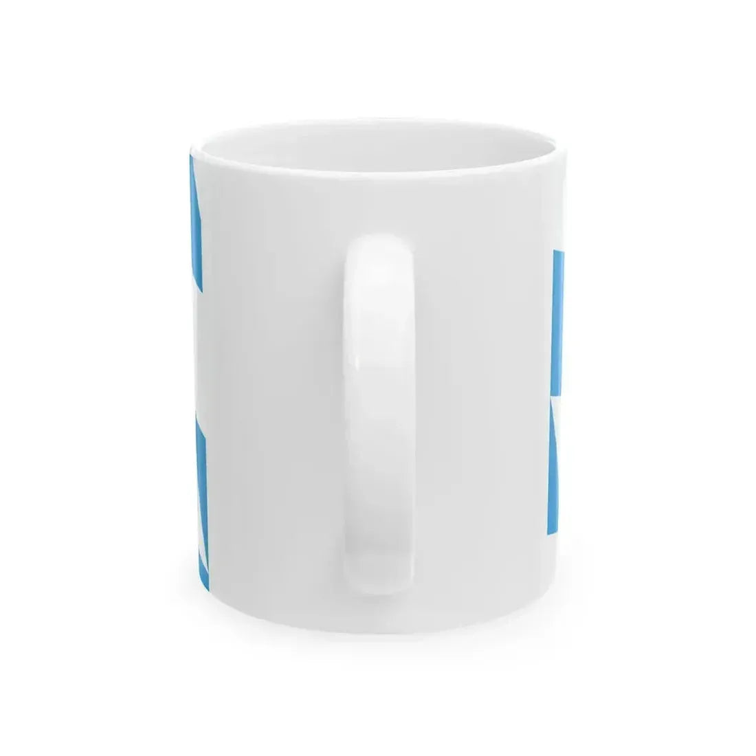 Flag of Bavaria lozengy variant Germany - White Coffee Mug - Go Mug Yourself