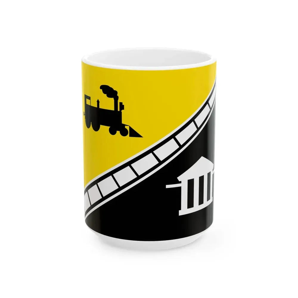 Flag of Baxter Tennessee (United States) White Coffee Mug 15oz - Go Mug Yourself