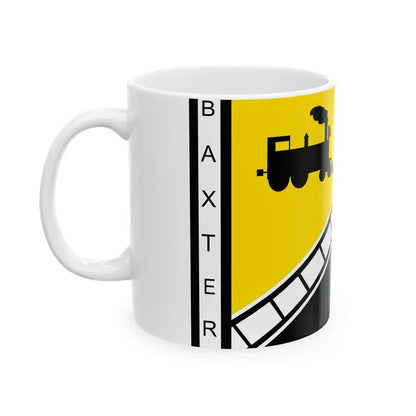 Flag of Baxter Tennessee (United States) White Coffee Mug - Go Mug Yourself