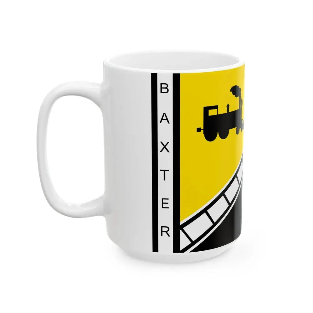 Flag of Baxter Tennessee (United States) White Coffee Mug - Go Mug Yourself