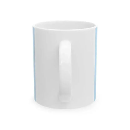 Flag of Bayanzurkh district Ulaanbaatar (Mongolia) White Coffee Mug - Go Mug Yourself