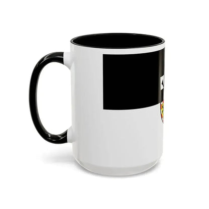 Flag of Bayreuth 2 Germany - Accent Coffee Mug - Go Mug Yourself