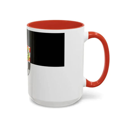 Flag of Bayreuth 2 Germany - Accent Coffee Mug - Go Mug Yourself