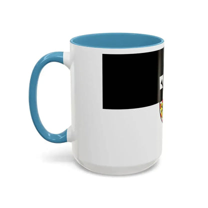 Flag of Bayreuth 2 Germany - Accent Coffee Mug - Go Mug Yourself