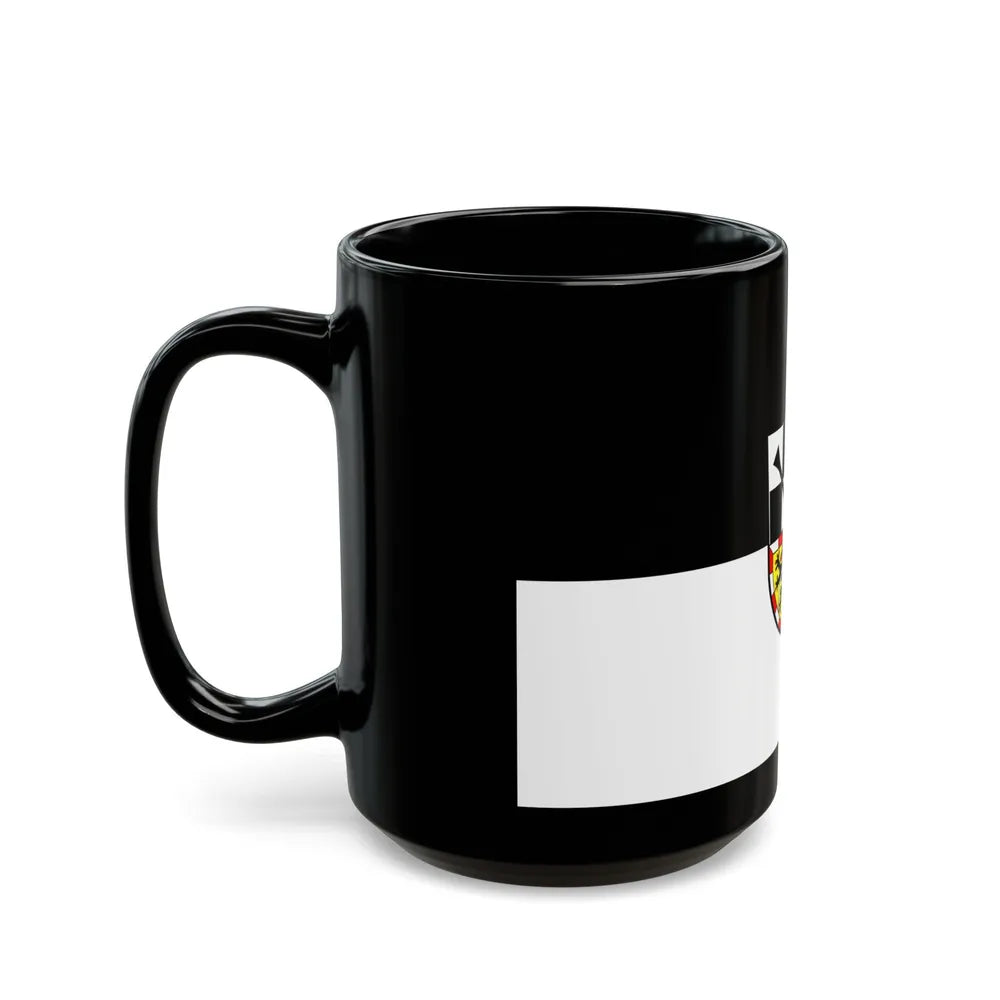 Flag of Bayreuth 2 Germany - Black Coffee Mug-Go Mug Yourself