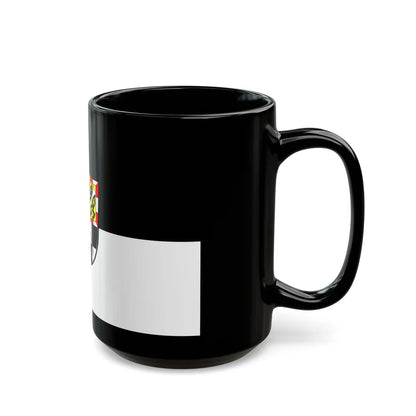 Flag of Bayreuth 2 Germany - Black Coffee Mug-Go Mug Yourself