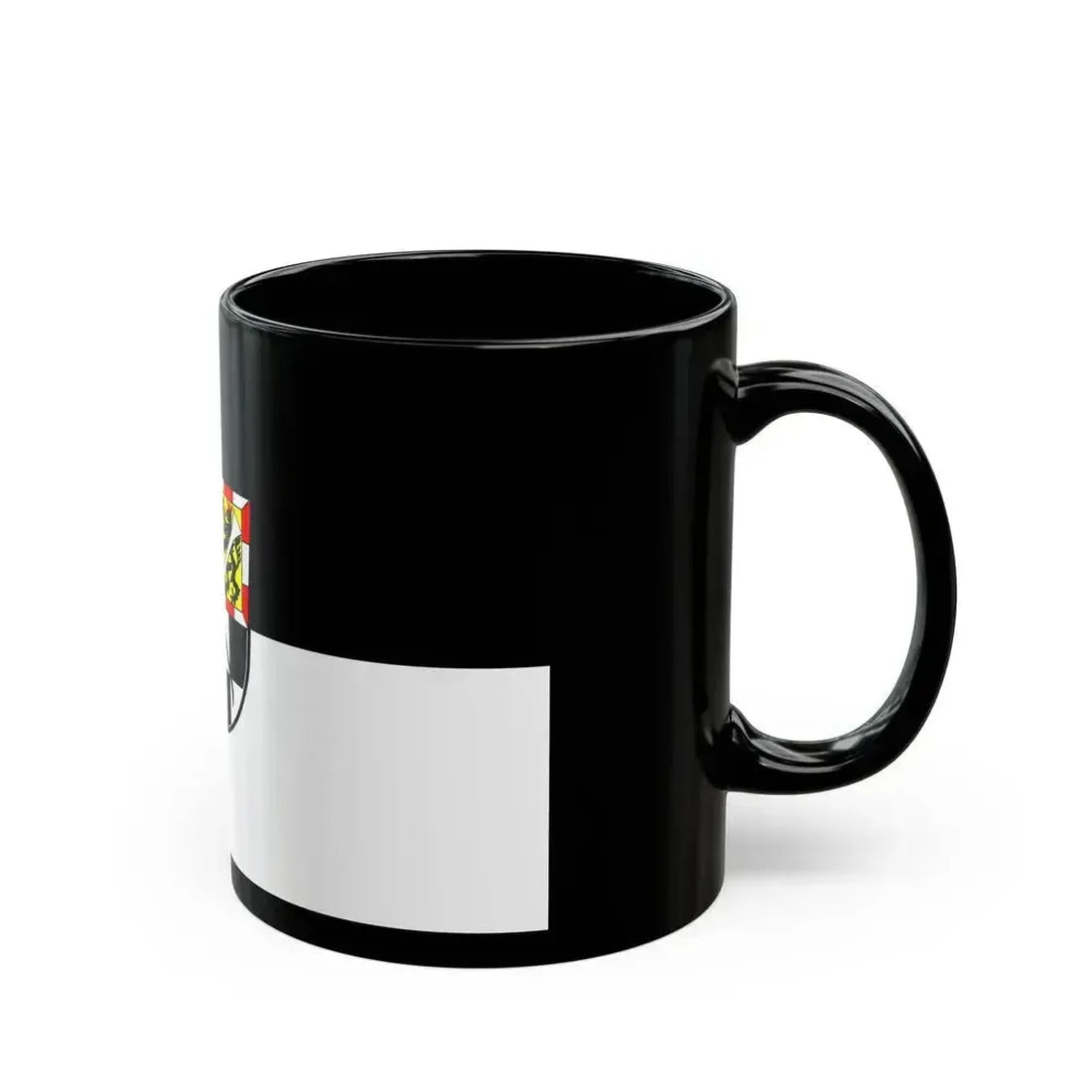 Flag of Bayreuth 2 Germany - Black Coffee Mug - Go Mug Yourself