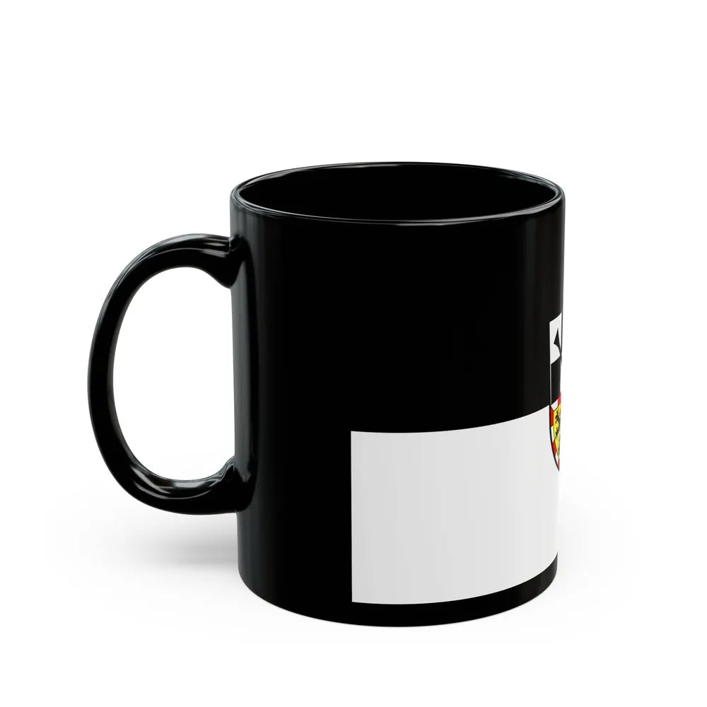 Flag of Bayreuth 2 Germany - Black Coffee Mug-Go Mug Yourself