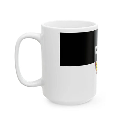 Flag of Bayreuth 2 Germany - White Coffee Mug-Go Mug Yourself