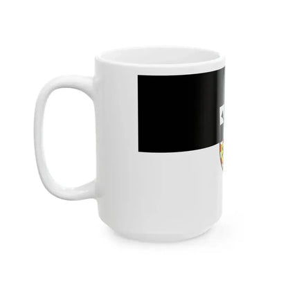 Flag of Bayreuth 2 Germany - White Coffee Mug - Go Mug Yourself