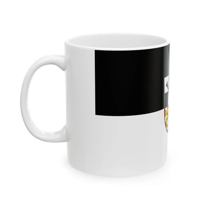 Flag of Bayreuth 2 Germany - White Coffee Mug-Go Mug Yourself