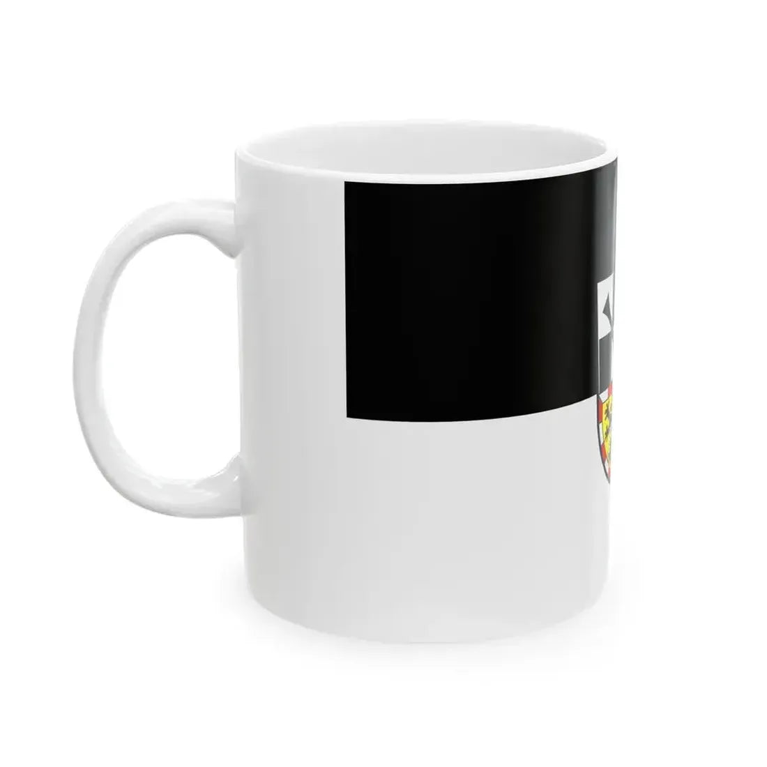 Flag of Bayreuth 2 Germany - White Coffee Mug - Go Mug Yourself