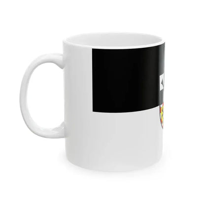 Flag of Bayreuth 2 Germany - White Coffee Mug - Go Mug Yourself
